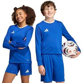 Adidas Entrada 26 Dětské tričko s dlouhým rukávem Blue KF5886