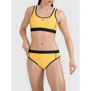 Dámské bikiny se středně vysokým pasem 4F 4FWSS25UBKBF078-71S
