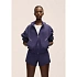 Sportovní bunda Casall Luna Textured Jacket, fialová
