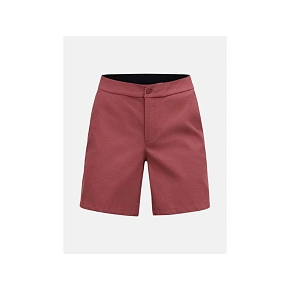 Dámské šortky PEAK PERFORMANCE W Player Shorts, červené Dámské šortky PEAK PERFORMANCE W Player Shorts, červené