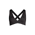Plavková podprsenka CASALL V-Neck Crossback Bikini Top, černá