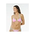 Dámská podprsenka RIP CURL Surf Puff Sliding Tri, růžová