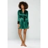 Dámský župan Housecoat Hailey tmavě zelená - DKaren