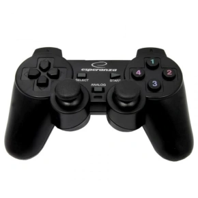 Gamepad Esperanza EG102 (PC, PS3; barva černá) Gamepad Esperanza EG102 (PC, PS3; barva černá)