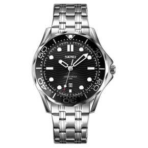 Pánské hodinky Skmei 9276SISIBK + BOX Pánské hodinky Skmei 9276SISIBK + BOX