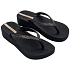Ipanema boty dámské žabky Mesh XI Plat Fem platform black dámské