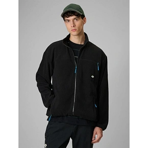 Pánský relaxed fleece se stojáčkem 4F 4FRSS26TFLEM502-20S dámské