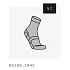Cyklistické ponožky POC Motion MTB Sock, šedé