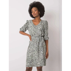 Dámské šaty LK SK 508079.47P Khaki zelená - Lakerta