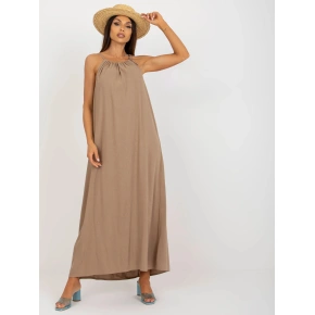 Dámské šaty 203D.38P béžové -  FPrice