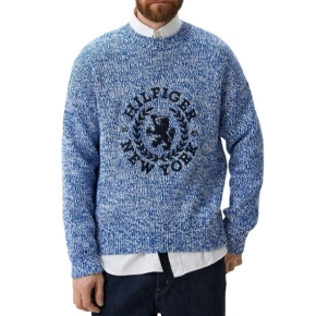 Svetr Tommy Hilfiger Slub Mouline M MW0MW33500