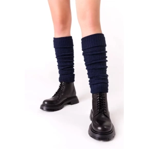 Dámské vlněné návleky 095 Tmavě modrá - Steven