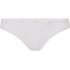 Dámská tanga Thong Bottoms Up 000QD3763E 100 bílá - Calvin Klein