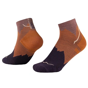 BUFF Merino Lightweight Quarter Socks 137792221 Hnědé 36–38