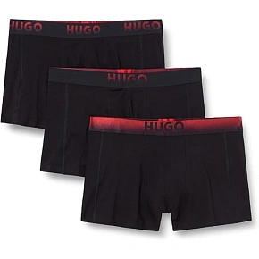 Pánské boxerky Hugo Triplet, balení po 3 kusech, bavlněné spodní prádlo, přiléhavý střih (50549172-001)