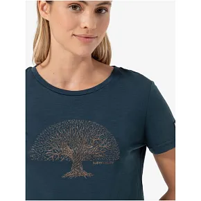 Koszulka z krótkim rękawem damska SUPER.NATURAL W TREE OF KNOWLEDGE TEE granatowa Koszulka z krótkim rękawem damska SUPER.NATURAL W TREE OF KNOWLEDGE TEE granatowa