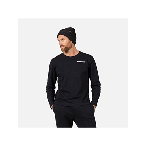Pánské tričko ROSSIGNOL Long Sleeve Tee, černé