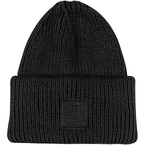 Czapka SUPER.NATURAL Krissini Beanie czarna, ONE SIZE Czapka SUPER.NATURAL Krissini Beanie czarna, ONE SIZE