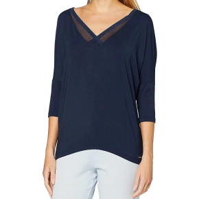 Dámské Tričko s 3/4 rukávem QS5780E - Calvin Klein Dámské Tričko s 3/4 rukávem QS5780E - Calvin Klein