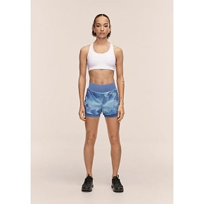 Běžecké šortky CASALL Breeze Printed Running Short, barva tmavě modrá