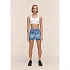Běžecké šortky CASALL Breeze Printed Running Short, barva tmavě modrá