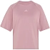 Dámské tričko adidas Kit Small Logo v pudrově růžové barvě KT0296