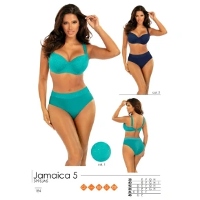 Dámské dvoudílné plavky S995JA5 2 Jamaica 5 tmavě modrá  - Self