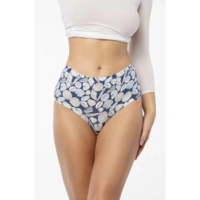 Kalhotky Shells Simple Maxi modro-bílé - Julimex