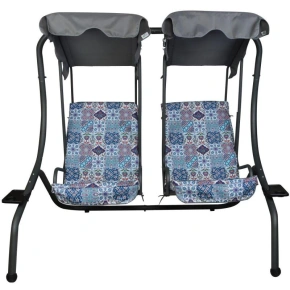 ZAHRADNÍ A BALKONOVÁ HOUPAČKA SONIC 2 OSOBY MOZAIKA