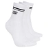 Skechers 3pk Wpk Wmn Ls Low Crew S601827-WHT bílé 39–42