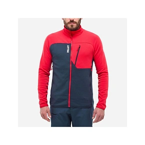 Mikina MILLET M SENECA FLEECE JKT modrá pánská
