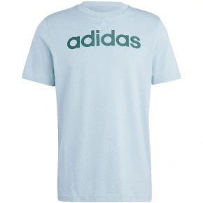 Tričko adidas Essentials Single Jersey Linear s vyšitým logem M IJ8651