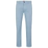 Pánské dlouhé kalhoty Hugo Boss slim fit z elastického bavlněného gabardénu modré barvy (50468314-451)