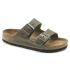 Dámské/pánské žabky Birkenstock Arizona Soft Footbed Oiled Leather Narrow Faded Khaki (1019377)