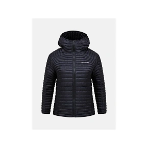 Dámská bunda PEAK PERFORMANCE W Monolight Synthetic Hood Jacket, černá Dámská bunda PEAK PERFORMANCE W Monolight Synthetic Hood Jacket, černá