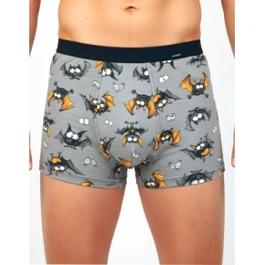 Pánské boxerky Tattoo BAT 280/252 Šedá vzor - Cornette