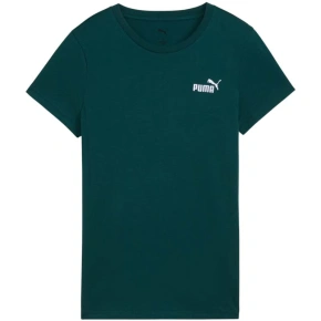 Dámské tričko Puma Ess 2 Color Small No. 1 Logo Tee (s) zelené 682373 75