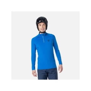 Rossignol Classique 1/2 Zip T-shirt blue pánské