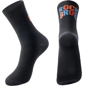 Sportovní ponožky Rockbros, černé, s nápisem M Sportovní ponožky Rockbros, černé, s nápisem M