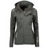 Geographical Norway dámská softshellová bunda Reine Grey/Black Lady 007 (WU6099F/GN Grey/Black)
