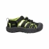 Keen Newport H2 Black/Lime green dětské trekové sandály na léto (1009942)