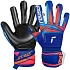 Reusch Attrakt Infinity Evolution NC Junior modročerné brankářské rukavice 5672725 4127