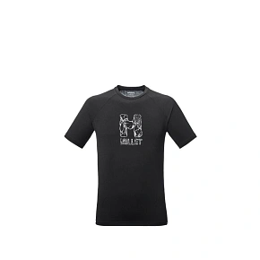 Pánské tričko MILLET Cimaï Natural Ts Ss M, černé