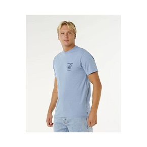 Pánské tričko RIP CURL Desti Animals Tee, modré Pánské tričko RIP CURL Desti Animals Tee, modré