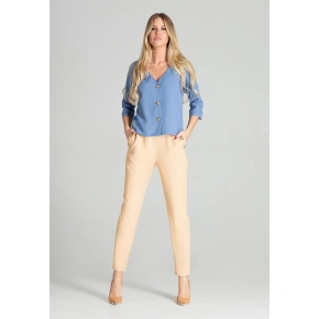 Dámská halenka M699 modrá - Figl