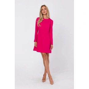 Dámské šaty  M753 růžové - MOE