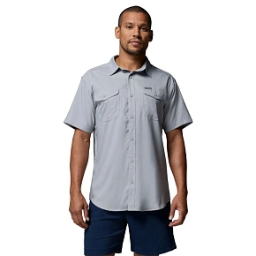 Košile Columbia Utilizer II Solid s krátkým rukávem 1577762039, šedá, velikost L Košile Columbia Utilizer II Solid s krátkým rukávem 1577762039, šedá, velikost L