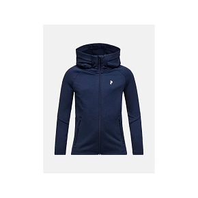 Dětská mikina PEAK PERFORMANCE Jr Rider Essentials Zip Hood, barva tmavě modrá Dětská mikina PEAK PERFORMANCE Jr Rider Essentials Zip Hood, barva tmavě modrá