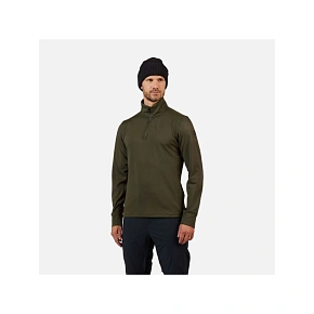 Pánská mikina ROSSIGNOL MID LAYER STRETCH HZ, zelená Pánská mikina ROSSIGNOL MID LAYER STRETCH HZ, zelená