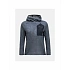 Dámská mikina PEAK PERFORMANCE W Freelight Polartec Alpha Hood, šedá